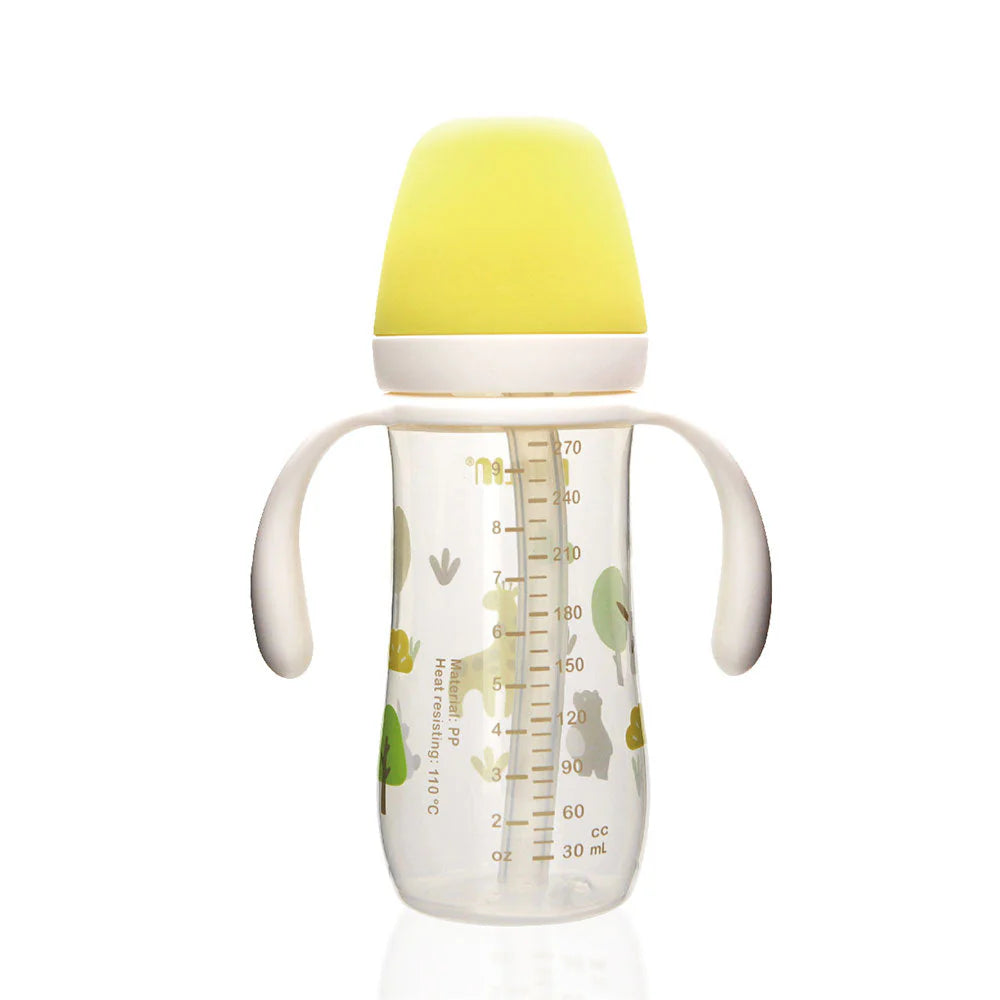 FARLIN WIDE NECK DRINKING CUP 270ML YELLOW