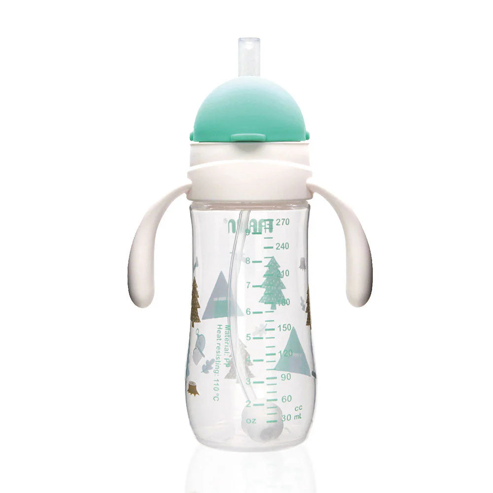 FARLIN WIDE NECK DRINKING CUP 270ML GREEN