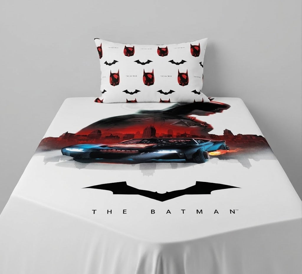 The BatMan Superhero kids Cotton Bed Sheet