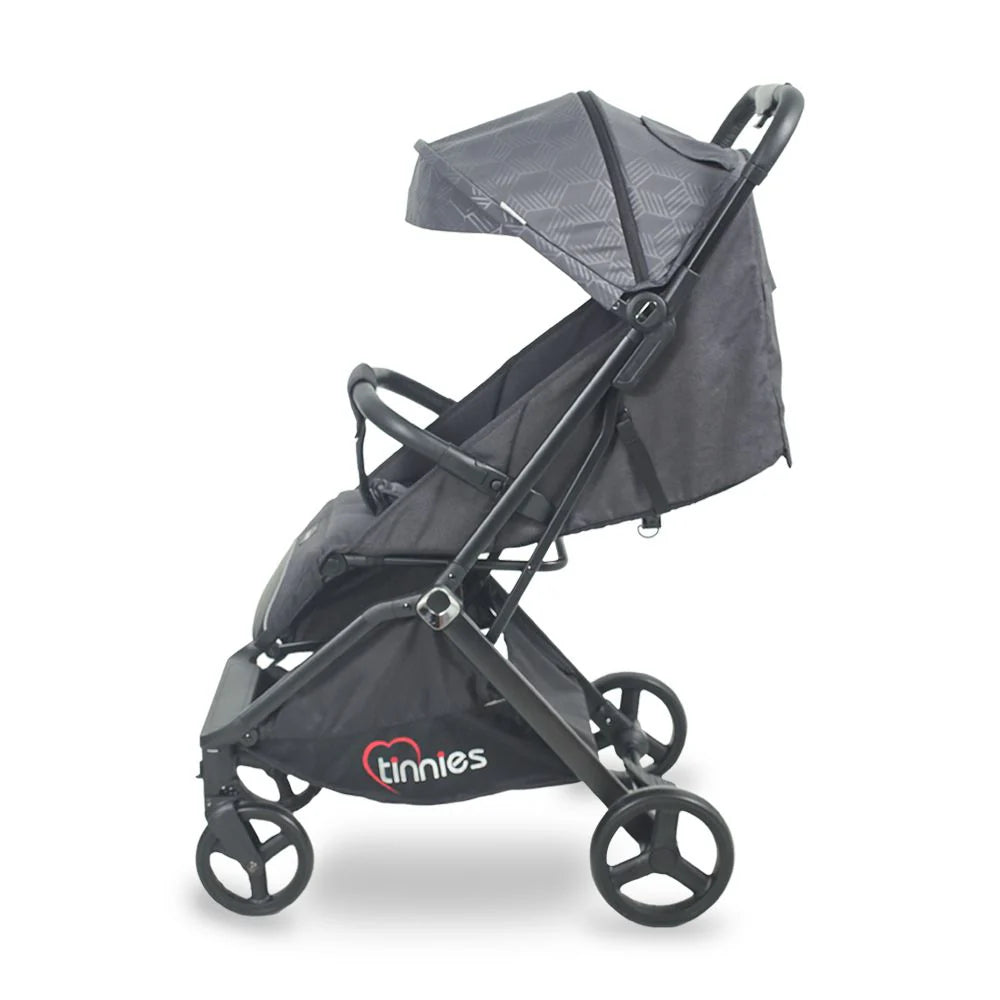 TINNIES BABY STROLLER AUTO FOLDING-GREY
