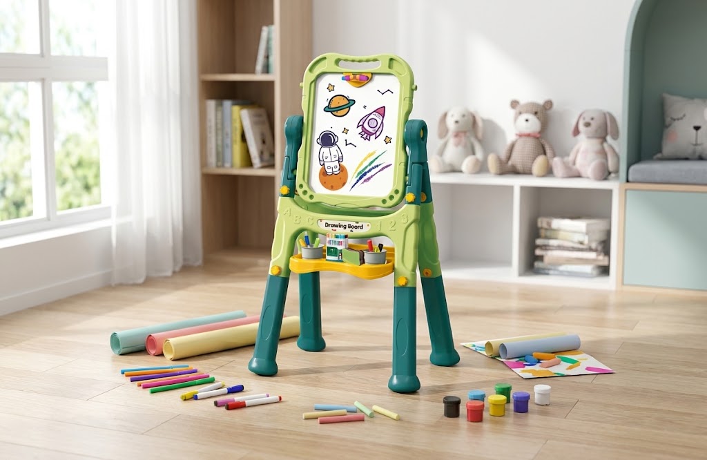 Talented Painter Double-Faced Artist Drawing Board Easel (48 PCS)