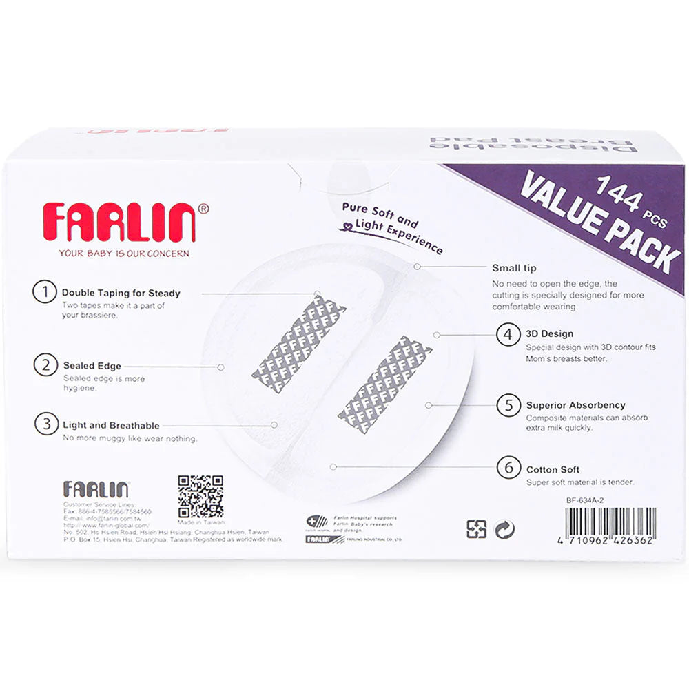 FARLIN DISPOSABLE BREAST PAD PK-144