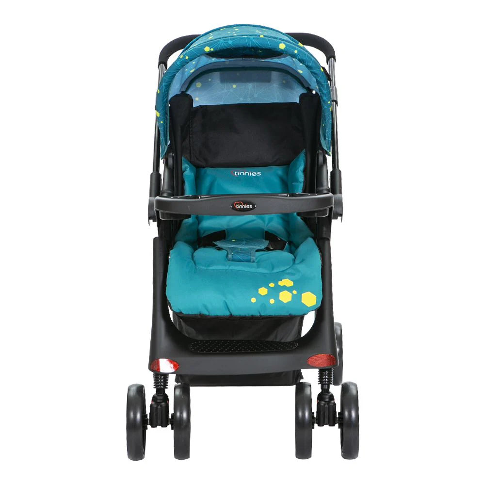 TINNIES BABY STROLLER REVERSIBLE HANDLE ACID BLUE