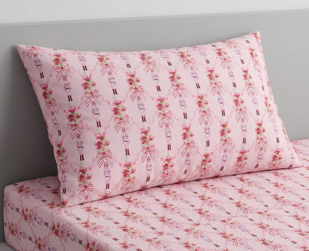 Coloroll Kids Christmas Nutcracker Cotton Bed Sheet