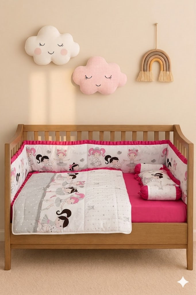 Ballerina Baby Cot Set