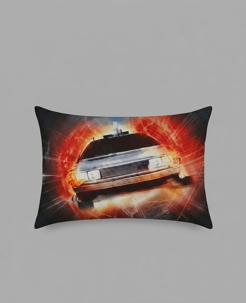Back to the Future Themed kids Cotton Bed Sheet