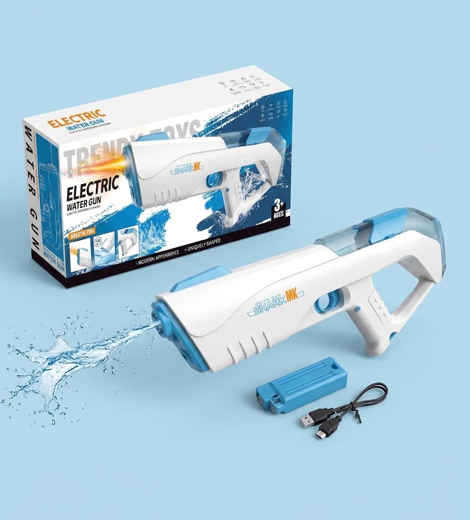 Shark MK Electric Water Gun: Continuous Emission Blaster