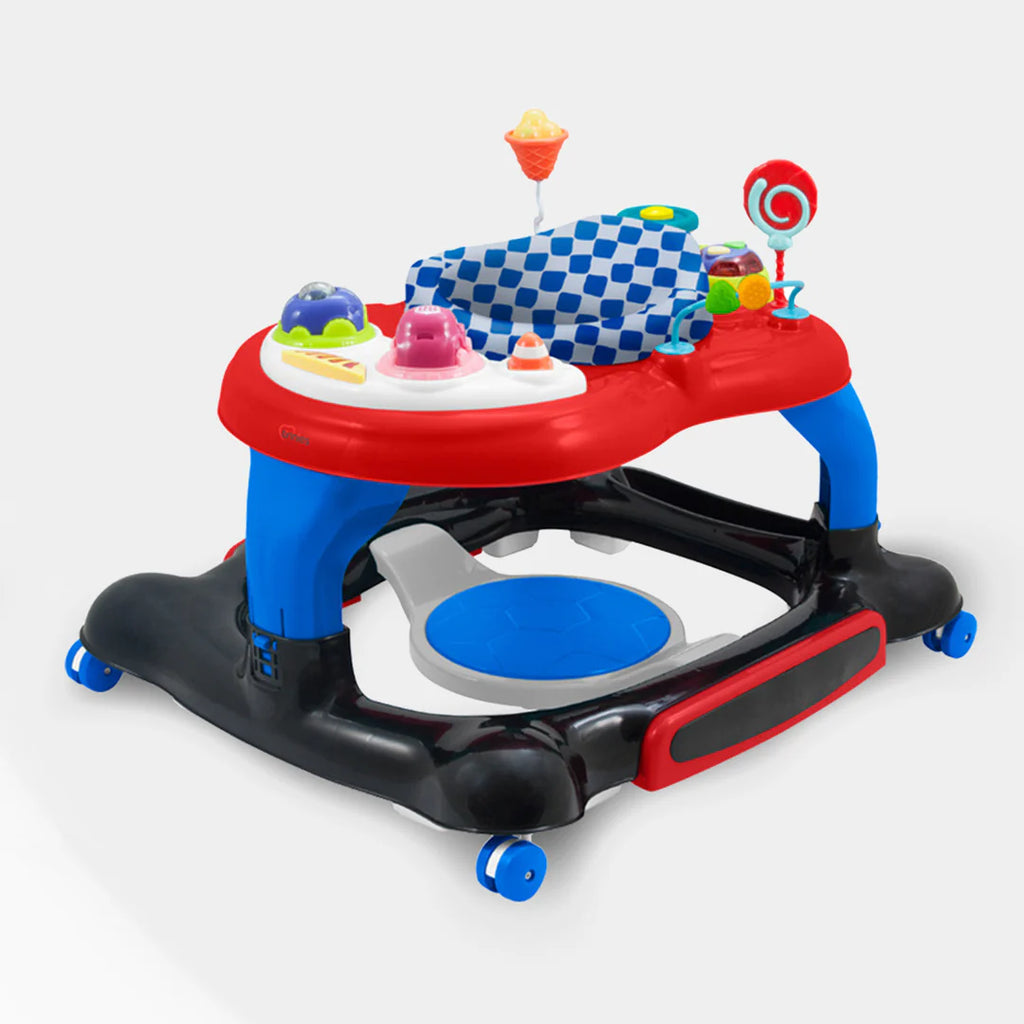 TINNIES MULTI FUNCTION BABY WALKER-RED