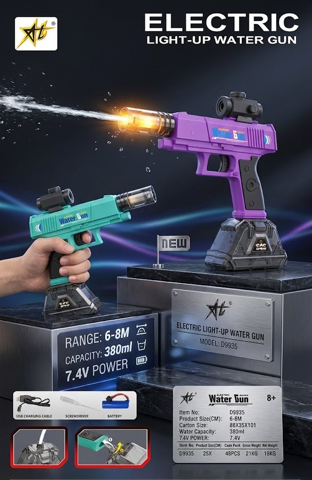 AT Electric Light-Up Water Gun