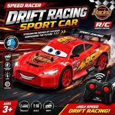 Disney Cars Lightning McQueen Style Remote Control Drift Racing Car