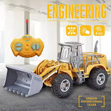 CITY TRUCK 1:16 Scale Remote Control Wheel Loader - Yellow