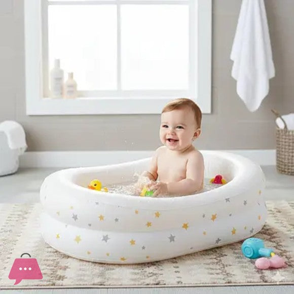 Intex Starry Inflatable Baby Bath Tub 35 X 26 X 24