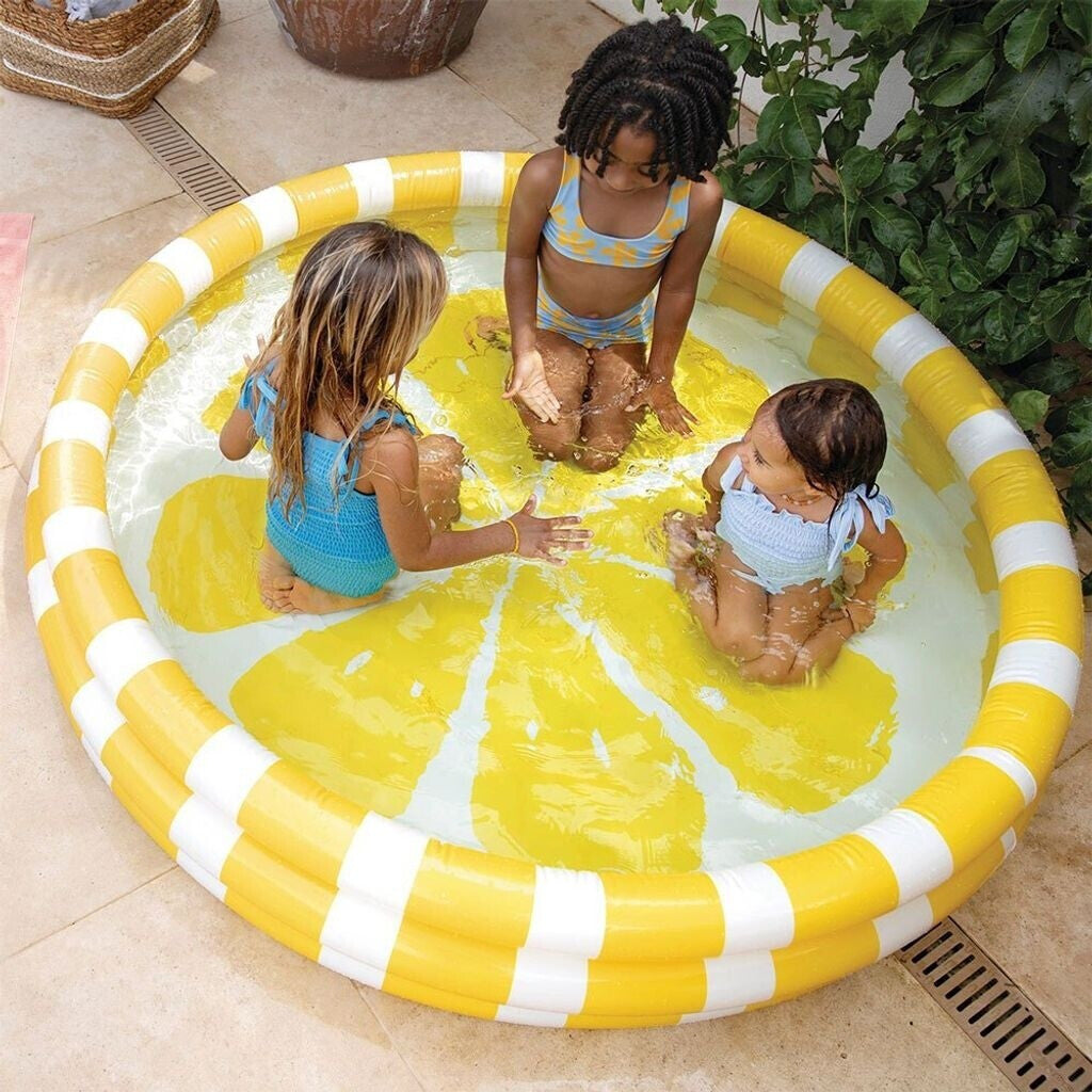 Intex Zesty Lemon Inflatable Kiddie Pool 58 X  12