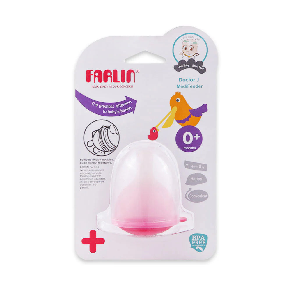 FARLIN MEDICINE FEEDER - PINK