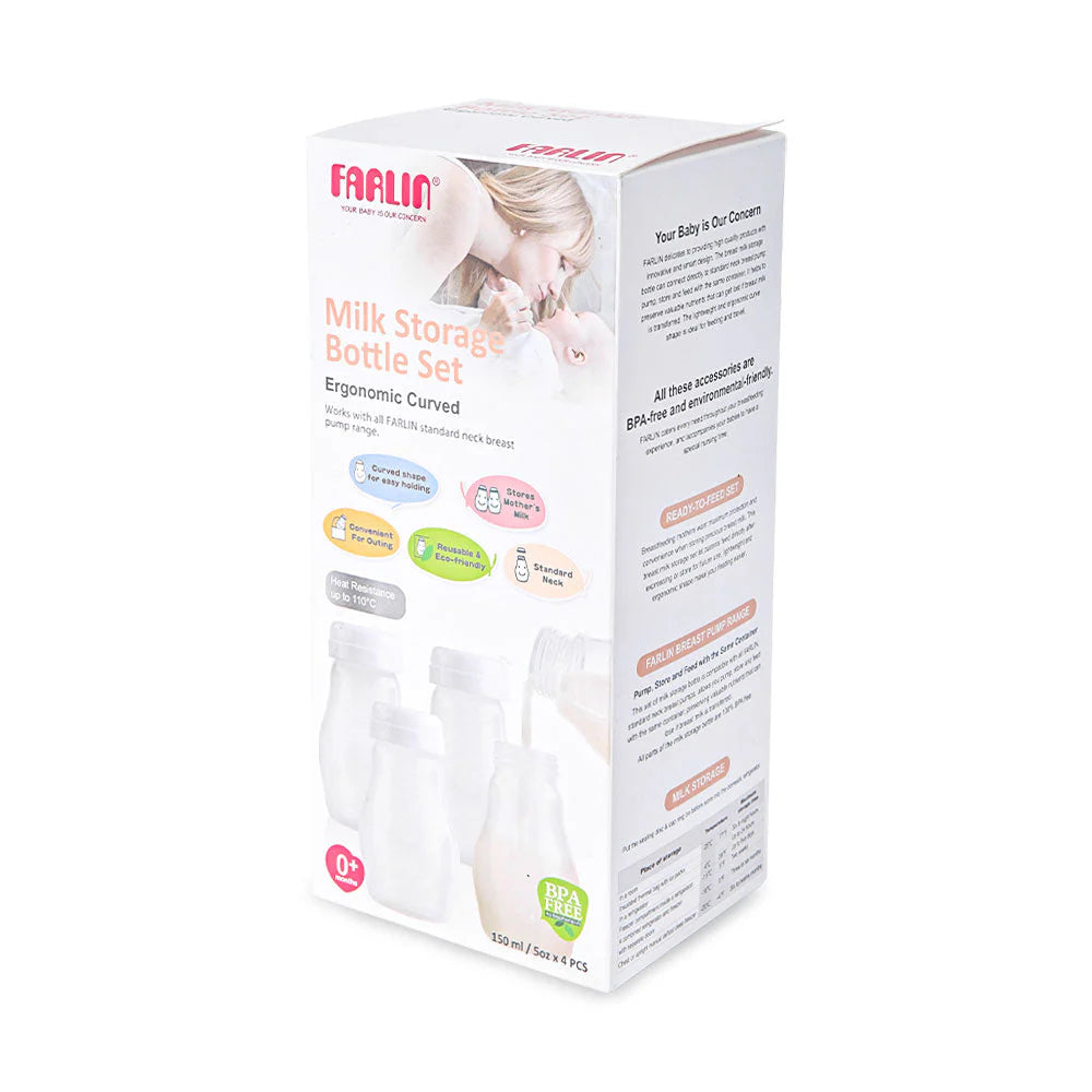 FARLIN MILK STORAGE BOTTLE 150ML PK-4