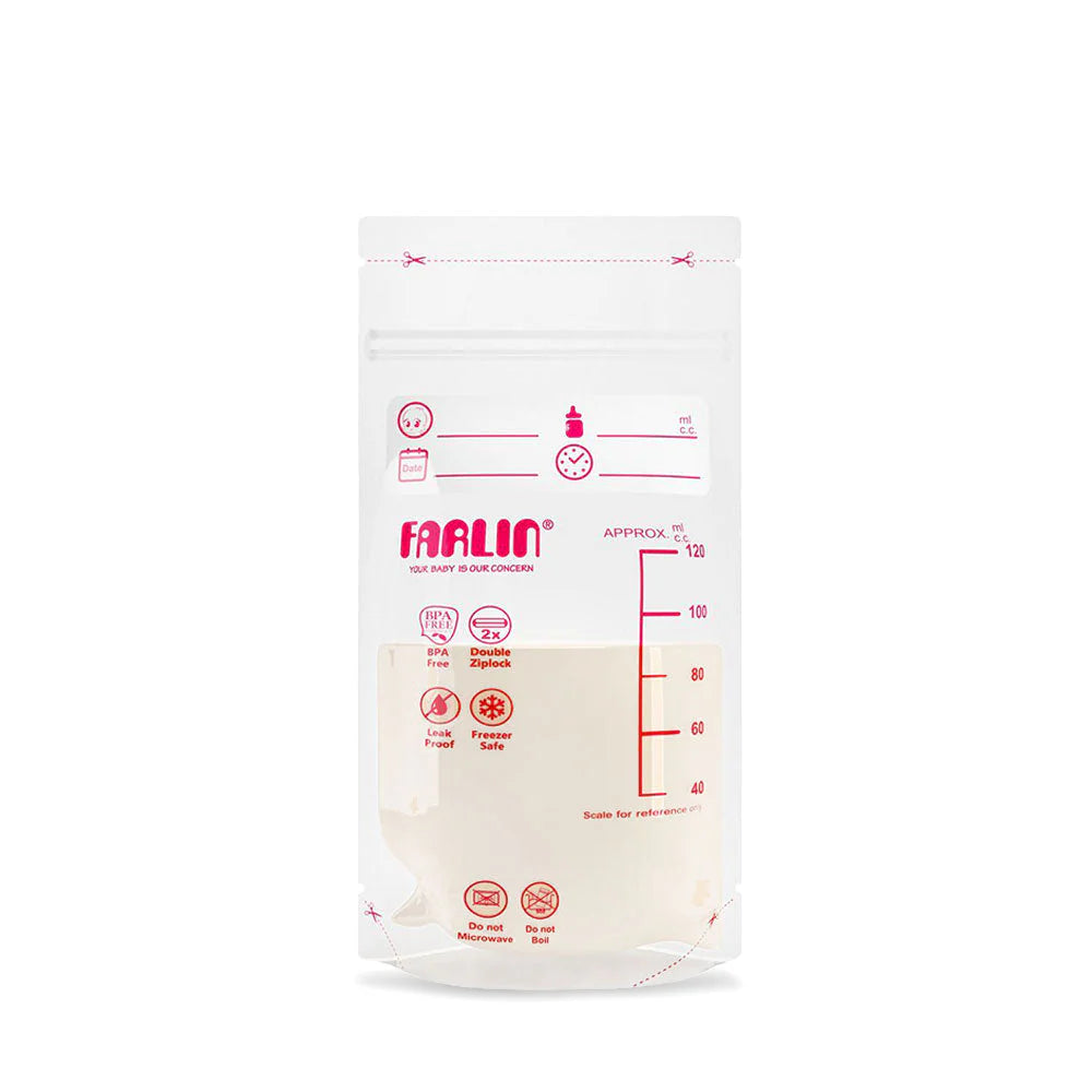 FARLIN MILK STORAGE BAG 120ML PK-20+2