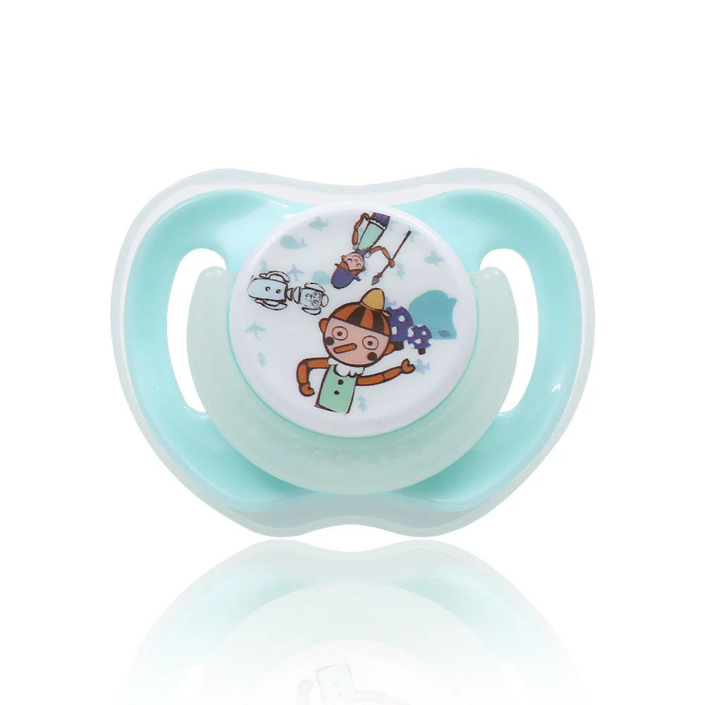 CHU CHU PACIFIER-CHERRY N' CHAIN BLUE