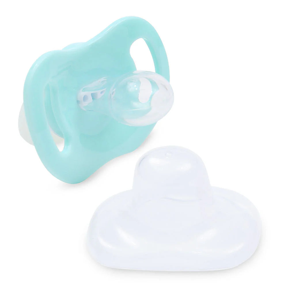 CHU CHU PACIFIER-CHERRY N' CHAIN BLUE