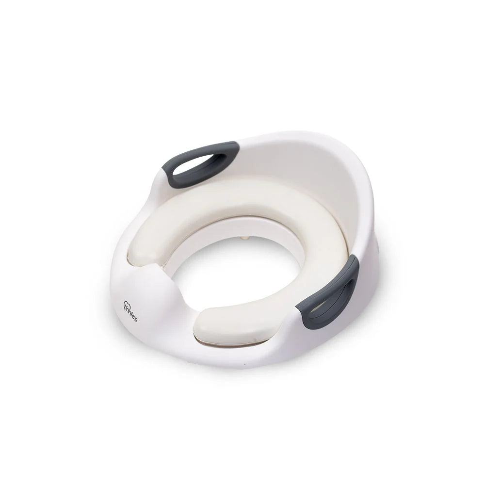 Tinnies Cushion Toilet Seat Cover - White