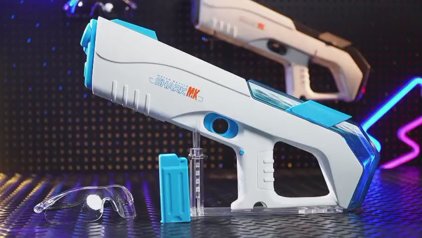 Shark MK Electric Water Gun: Continuous Emission Blaster