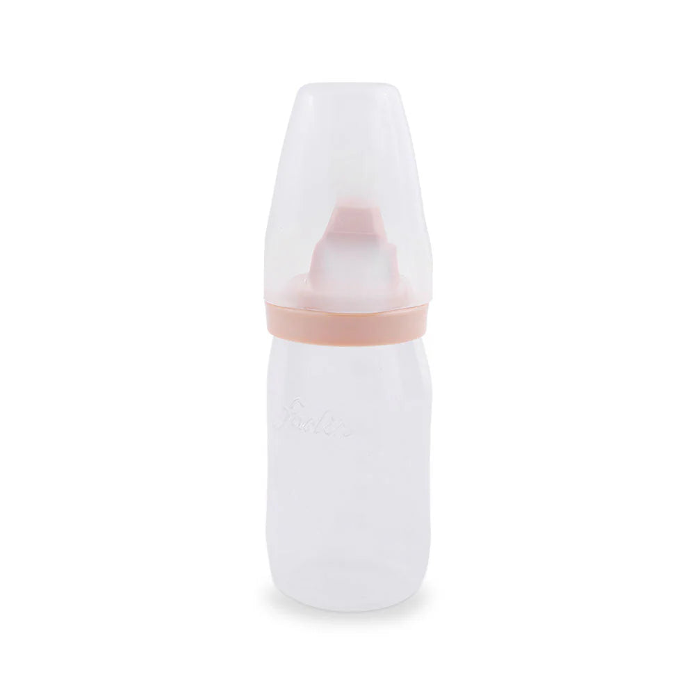 FARLIN SQUEEZABLE EASY SPOON FEEDER 180ML -  PEACH
