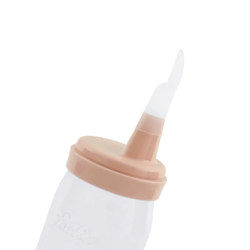 FARLIN SQUEEZABLE EASY SPOON FEEDER 180ML -  PEACH