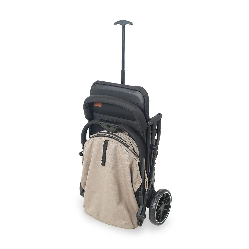TINNIES BABY STROLLER-BEIGE