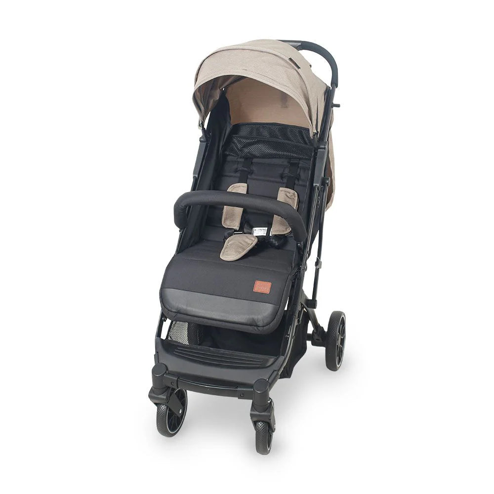 TINNIES BABY STROLLER-BEIGE