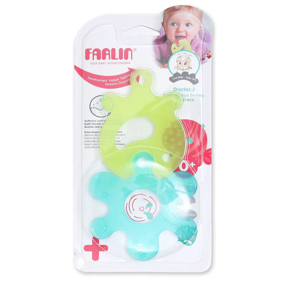 FARLIN PUZZLE GUM TEETHERR - BLUE & GREEN