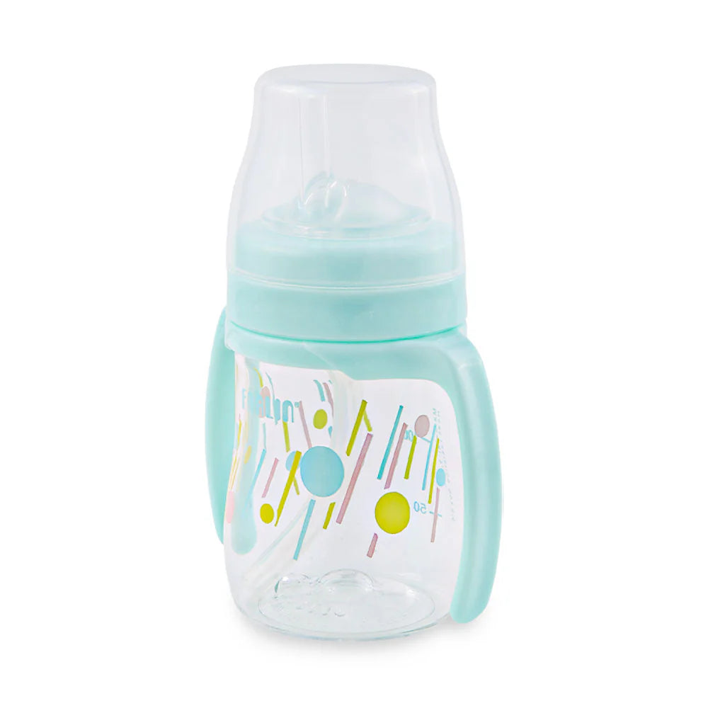 FARLIN DRINKING CUP STAGE 3-STRAW 150ML-GREEN