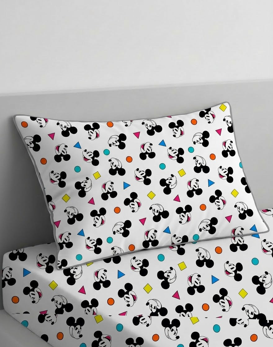 Mickey Mouse kids Cotton Bed Sheet