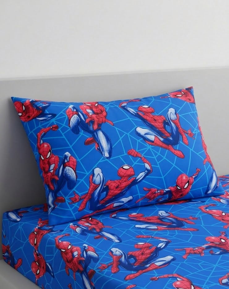 Spider-Man Thmed kids Cotton Bed Sheet