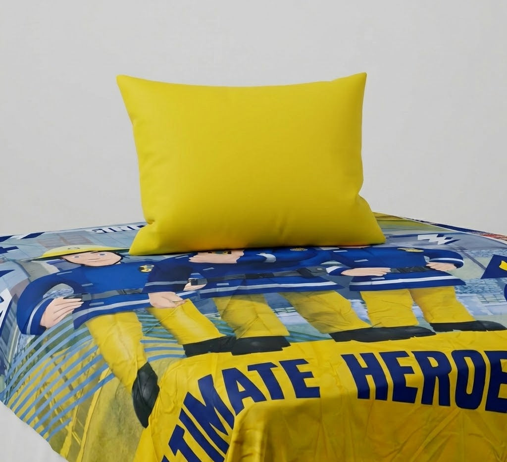Ultimate Heroes kids Cotton Bed Sheet