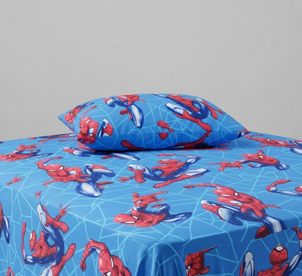 Spider-Man Thmed kids Cotton Bed Sheet